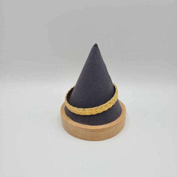 J Crew Gold Tone Bangle - Picture 3 of 6